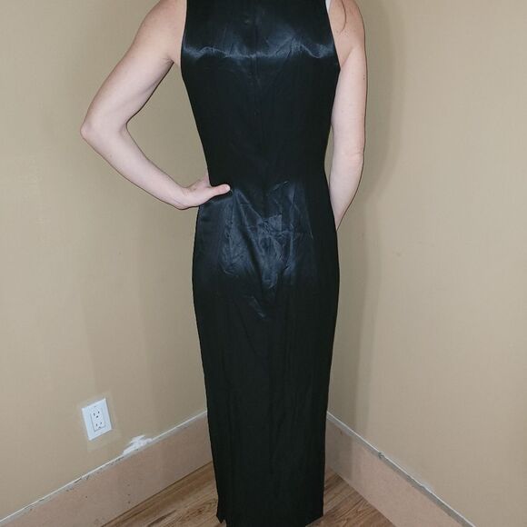 Vintage 1990 LA Glo black maxi dress - Picture 4 of 6